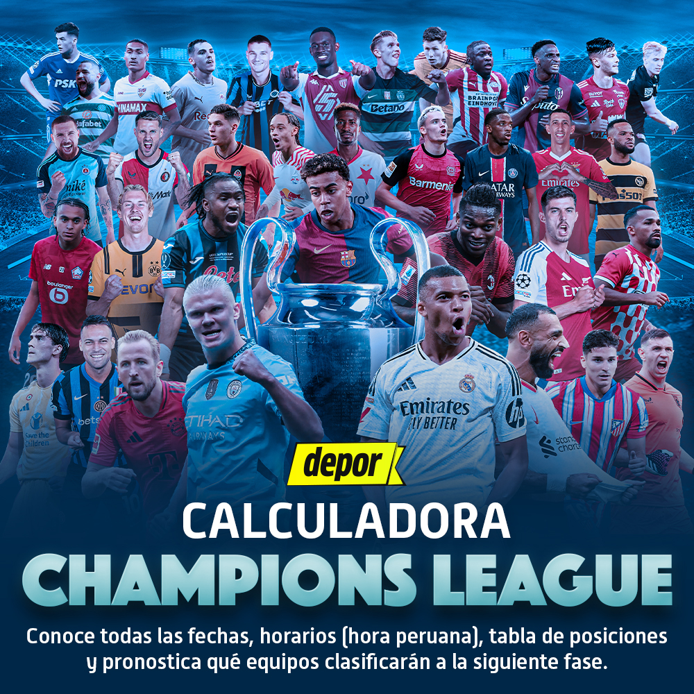Calculadora Champions League 2024 - 2025