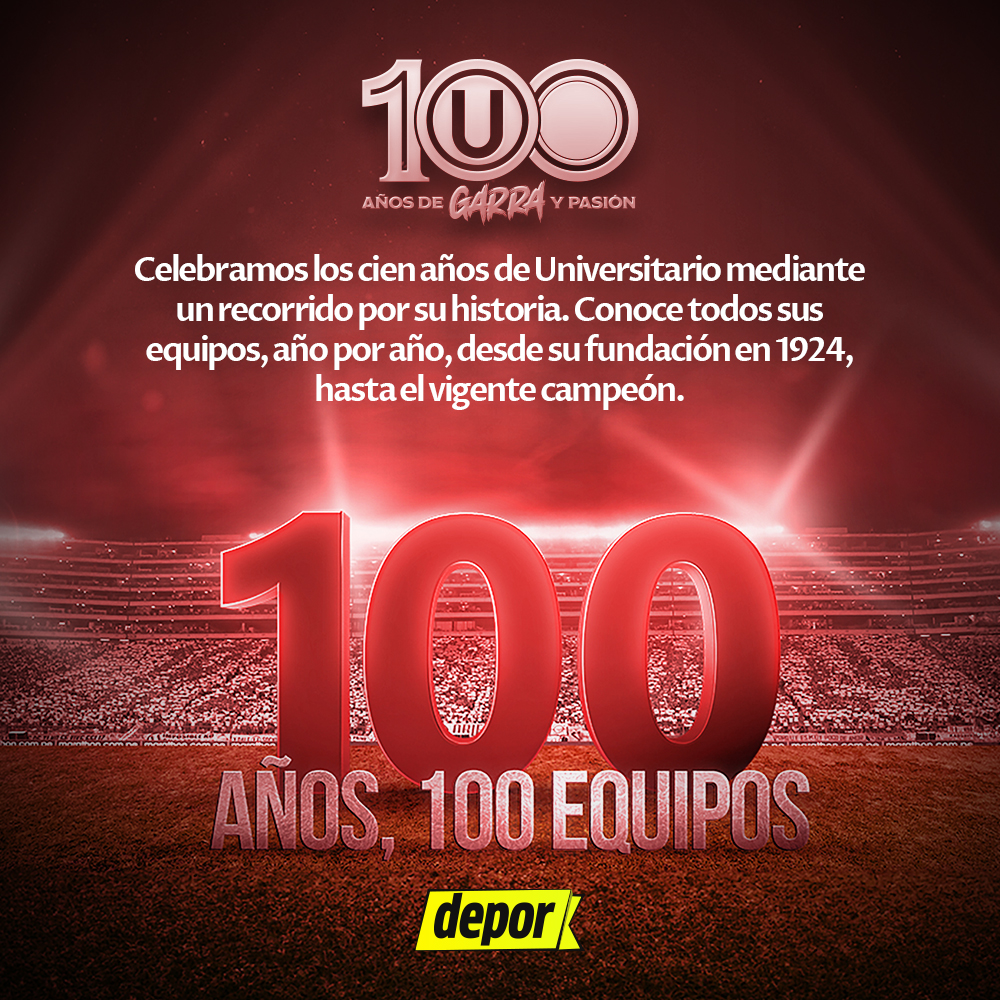 100 Años, 100 Equipos