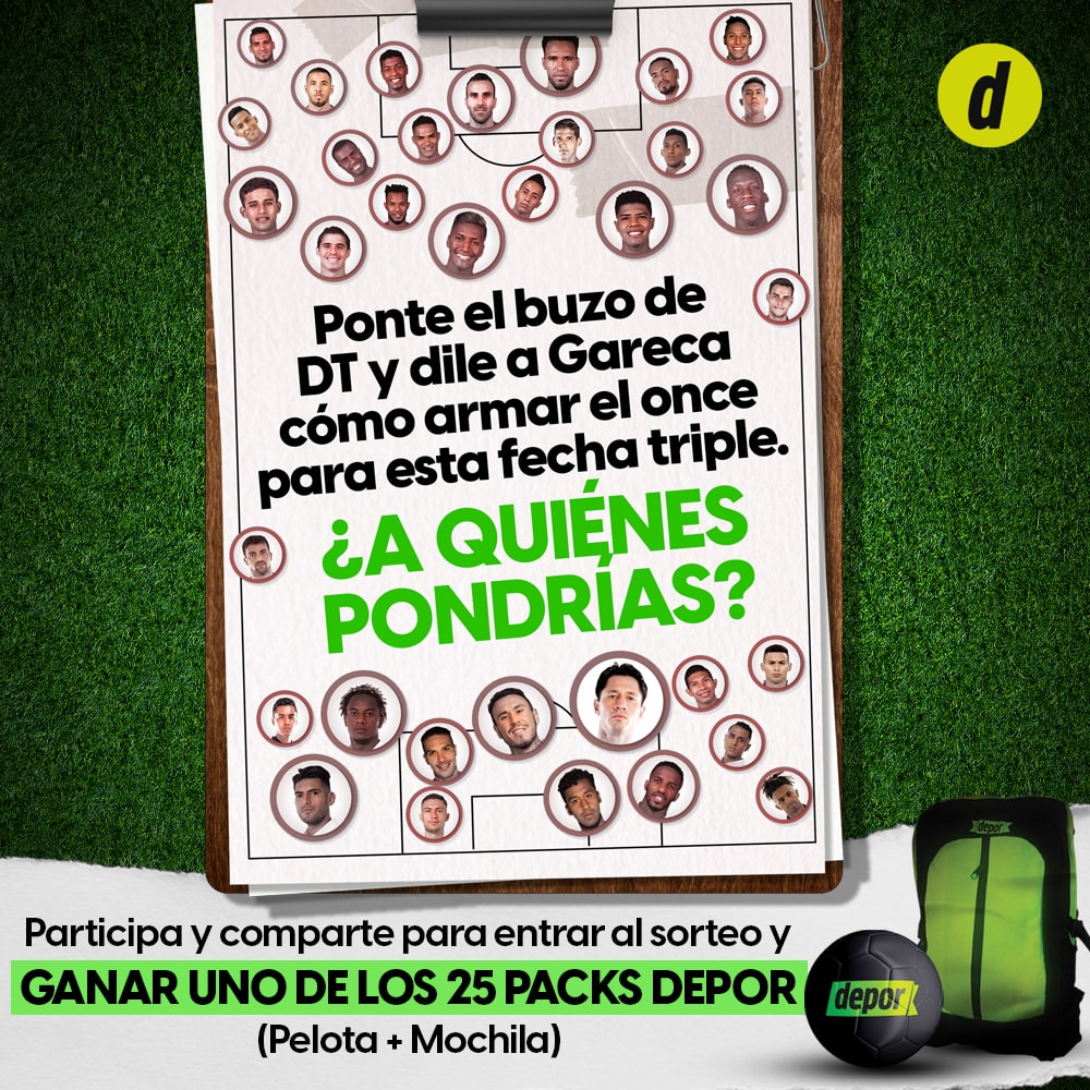 ¿Cómo armarías el once de la Selección Peruana ante Chile, Argentina y Bolivia?