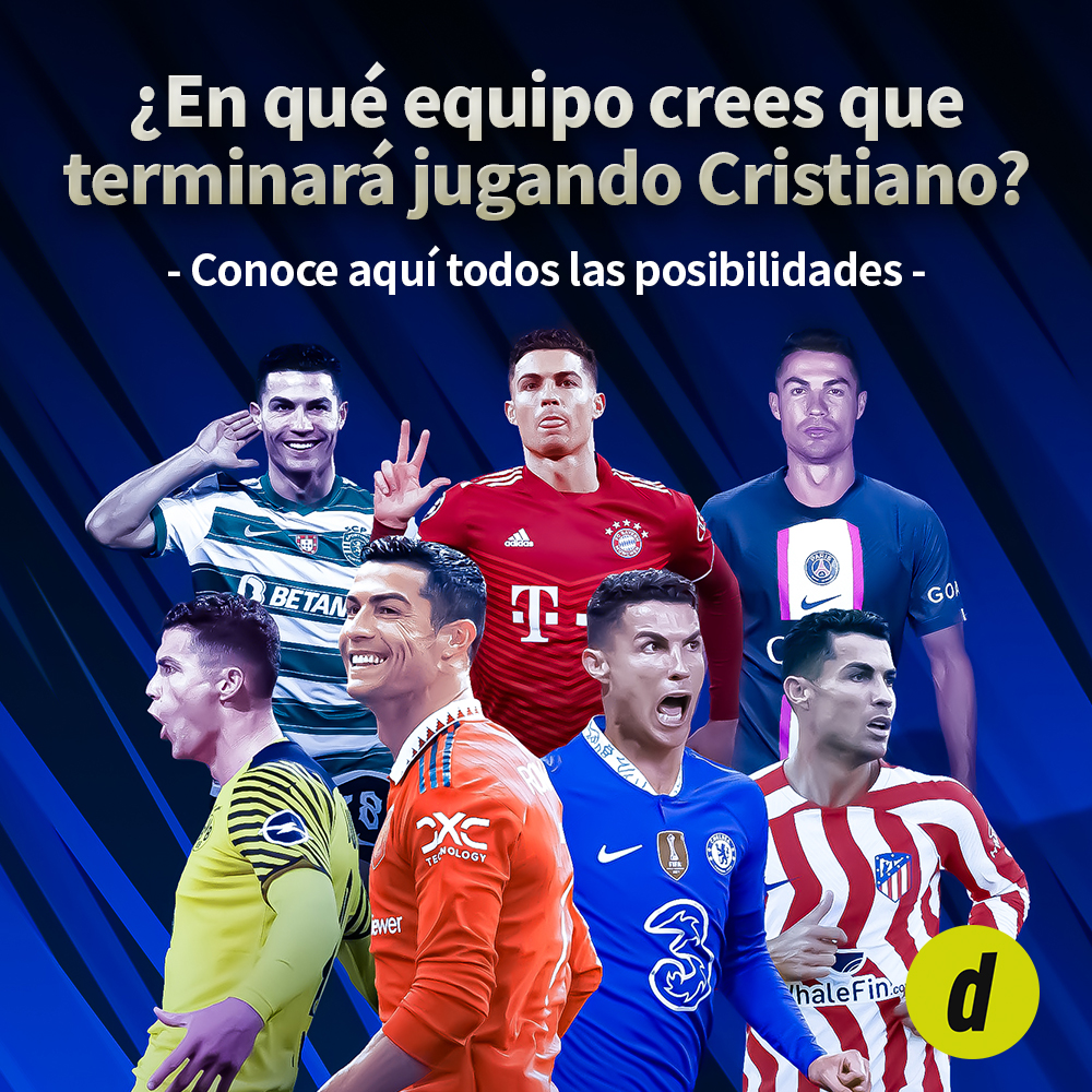 ¿En qué equipo crees que terminará jugando Cristiano Ronaldo?