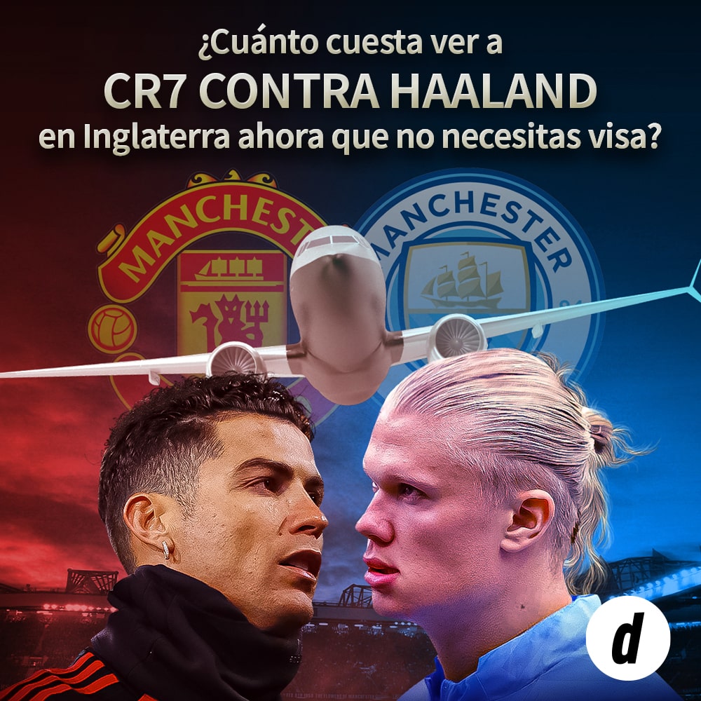 Ahora que no hay visa a Inglaterra, ¿quieres ir a ver el derbi de Manchester?