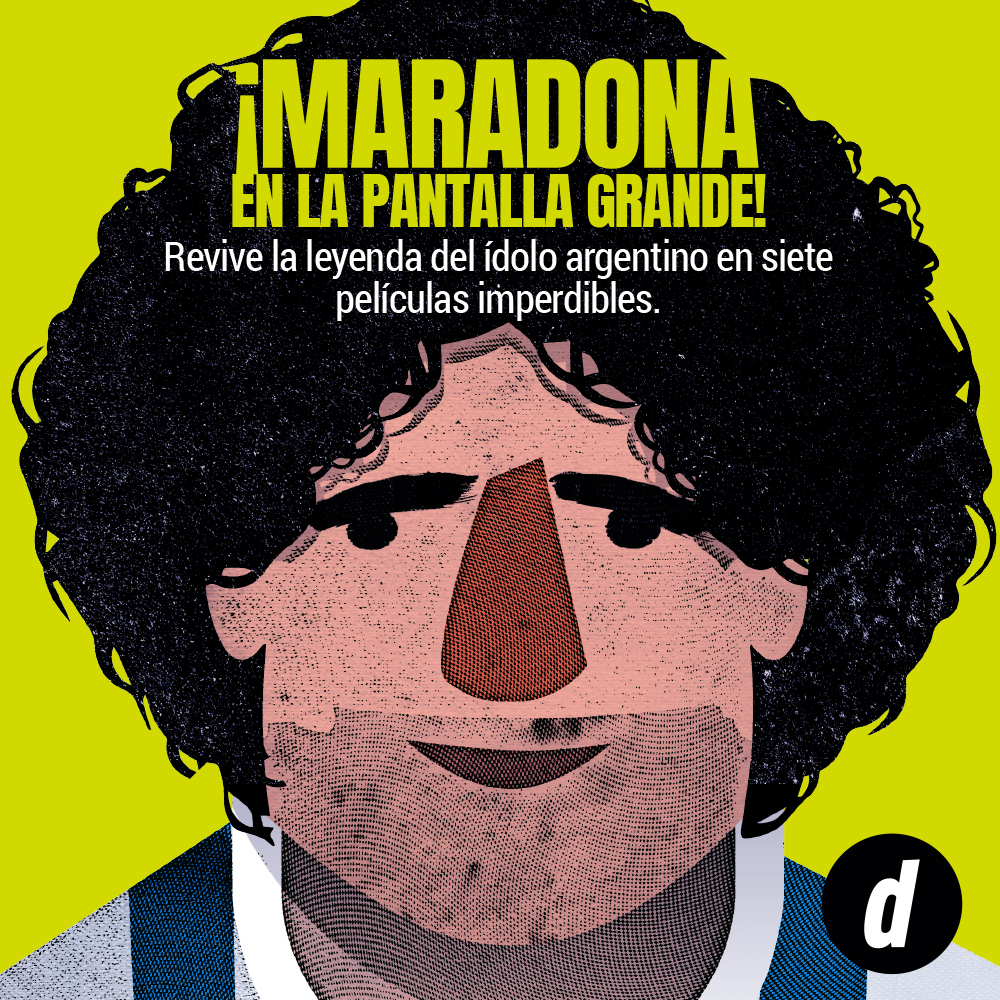 Diego Armando Maradona en la pantalla grande
