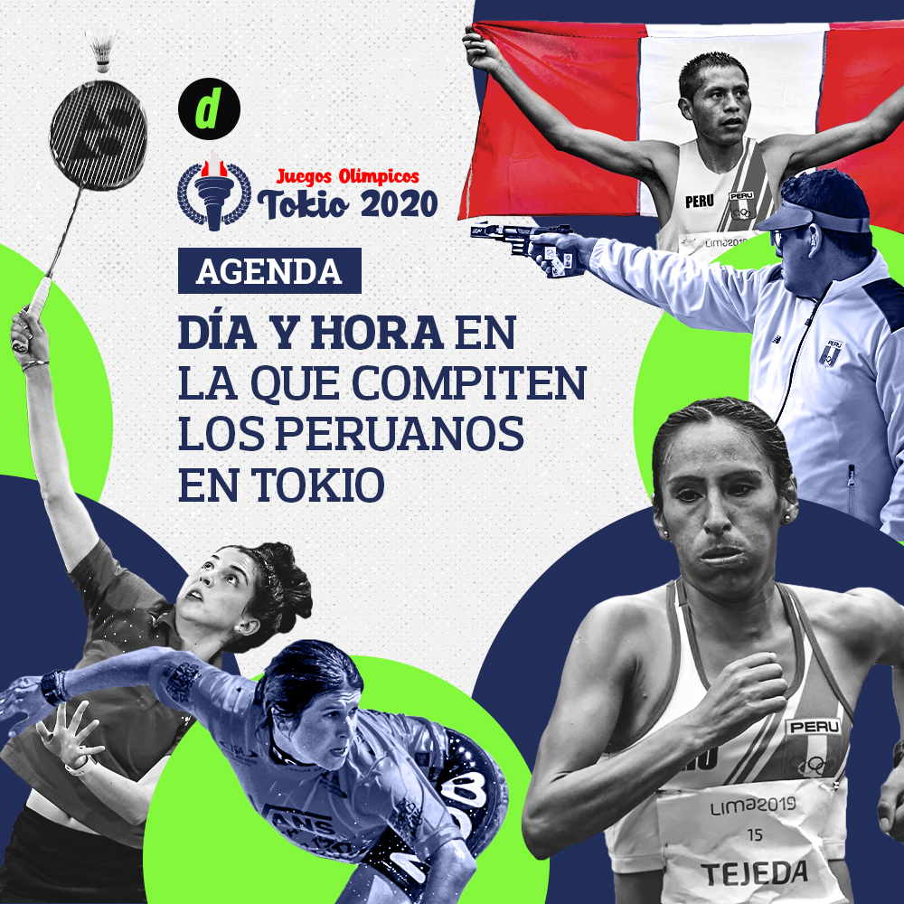Fixture Tokio 2020: ¿Cuándo y dónde compiten los peruanos en los Juegos Olímpicos? | Calendario, día, horarios, sedes | Gladys Tejeda | Sofía Mulanovich | Disciplinas