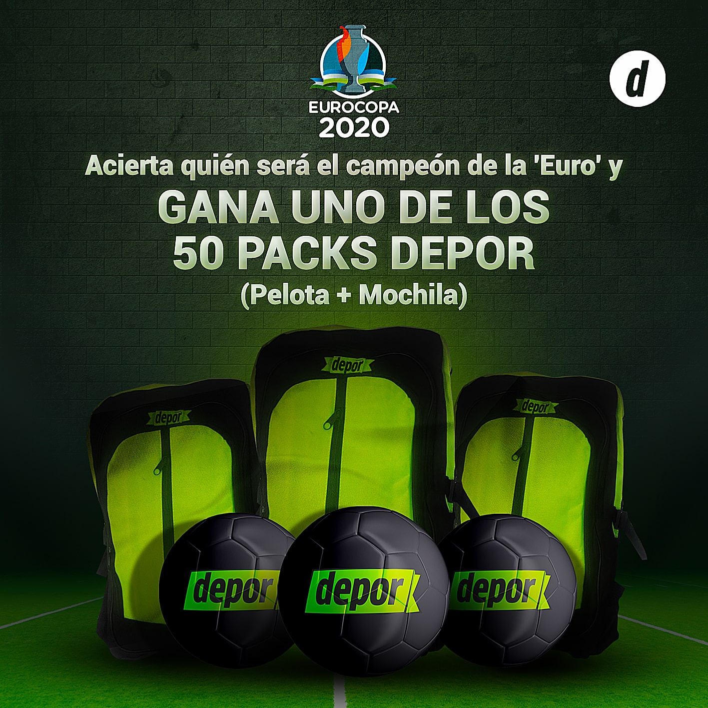 Eurocopa 2020 | Pronostica los resultados de los partido de la UEFA Euro 2020 y gana pelotas y mochilas | Eurocopa 2021