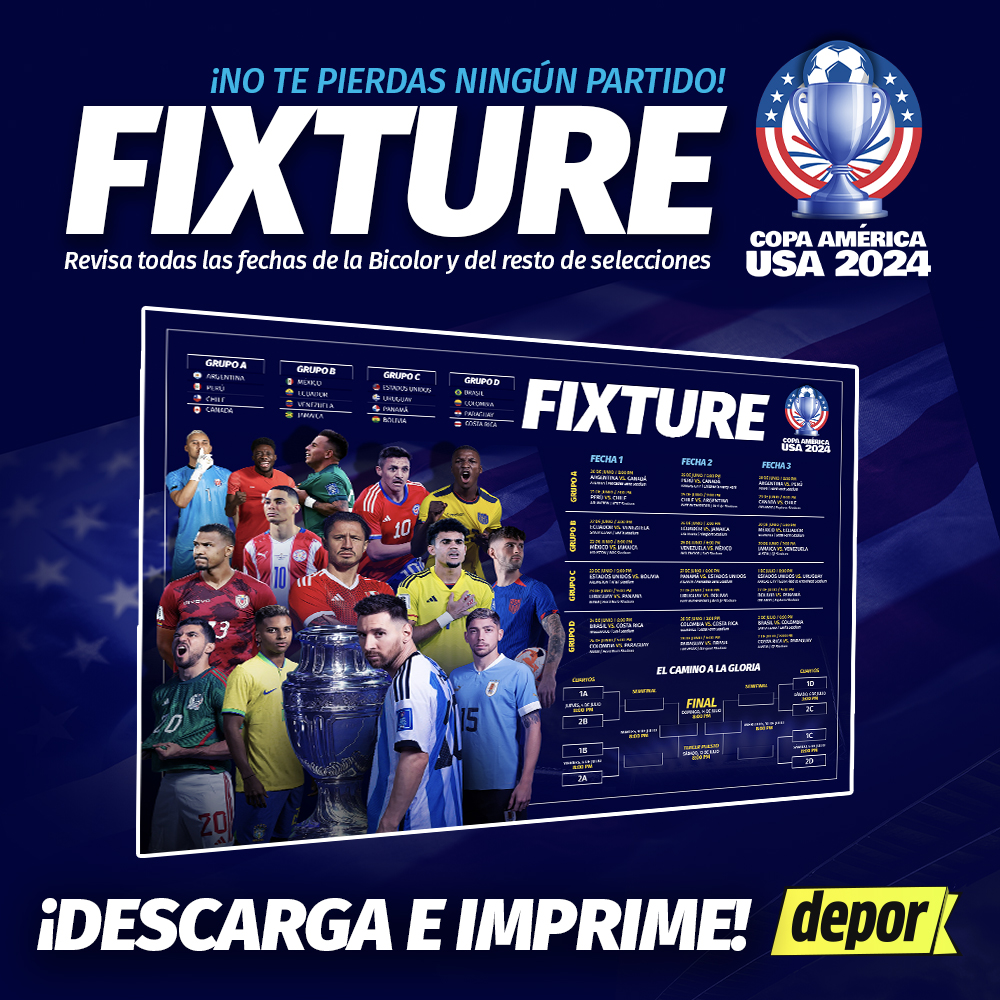 Fixture Copa América USA 2024