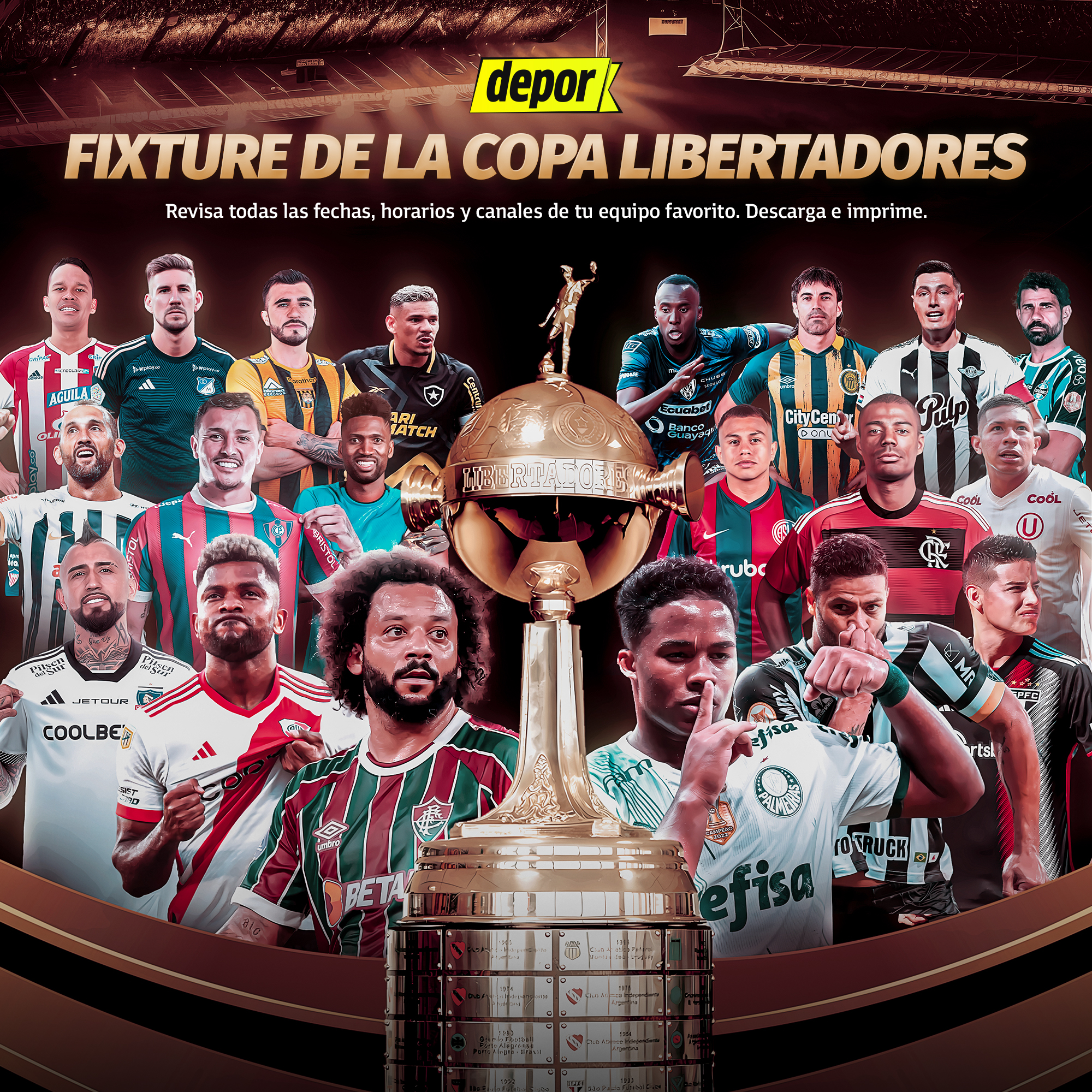 Fixture Copa Libertadores 2024