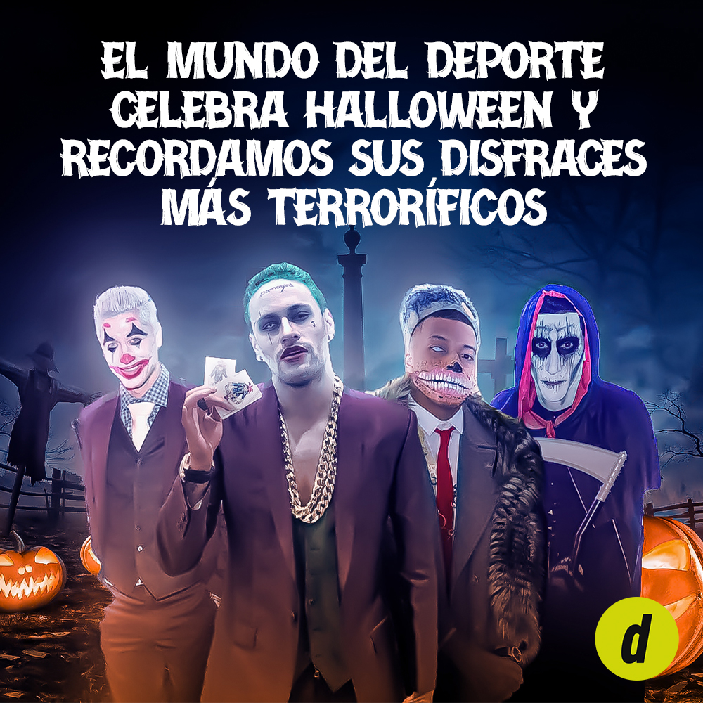 El mundo del deporte celebra Halloween