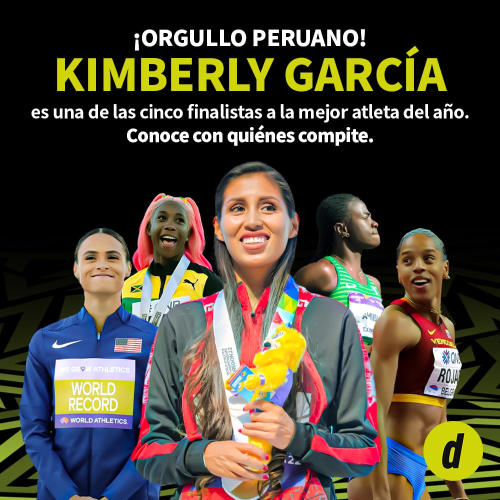 Kimberly García, nominada a la atleta del año: ¿contra quiénes compite?