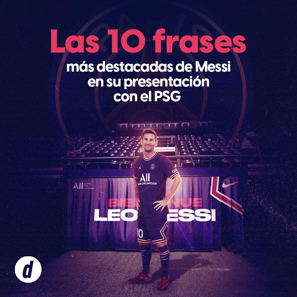 Lionel Messi en PSG: las Mejores frases de su presentación