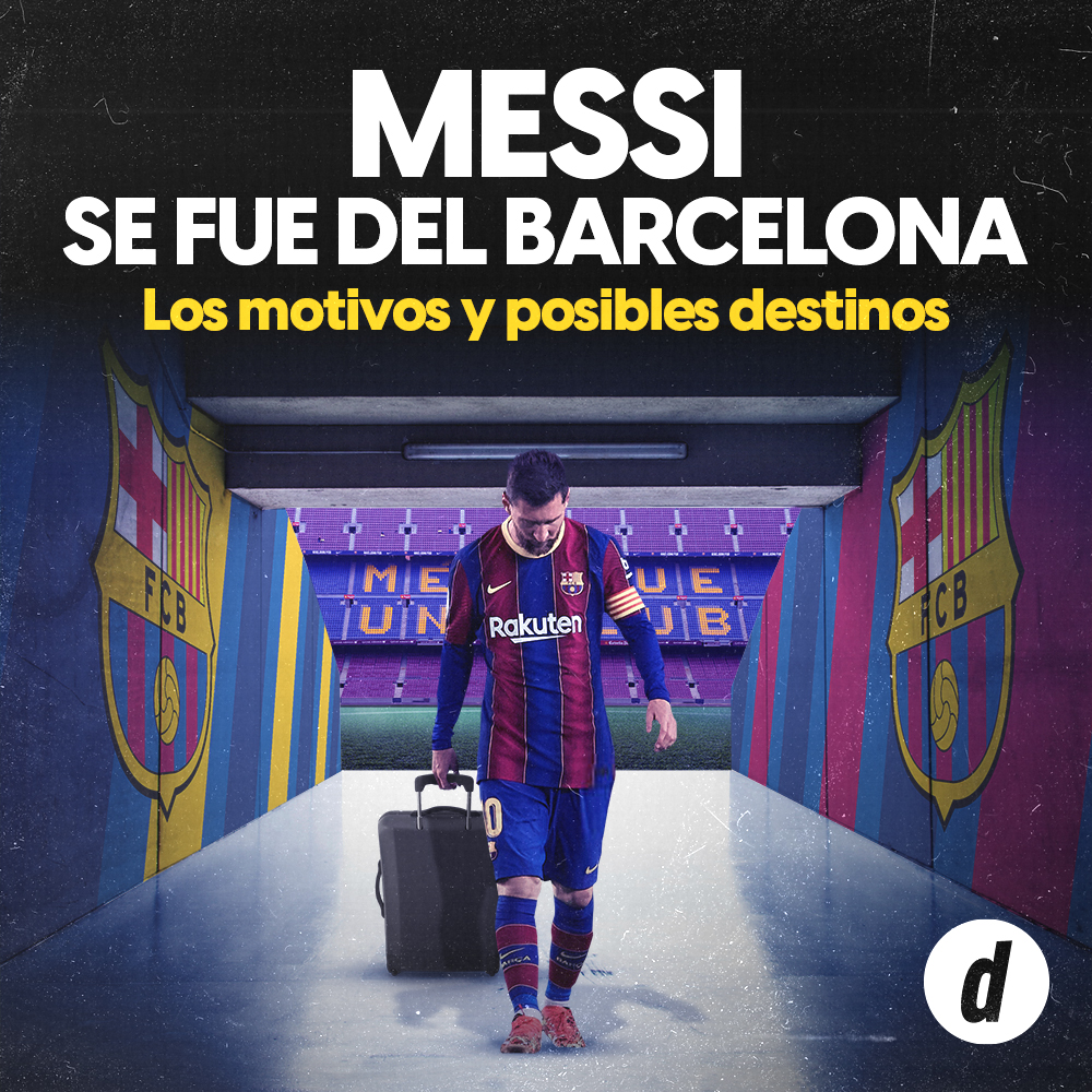Lionel Messi deja el Barcelona: así lo anunció el Azulgrana en un comunicado oficial