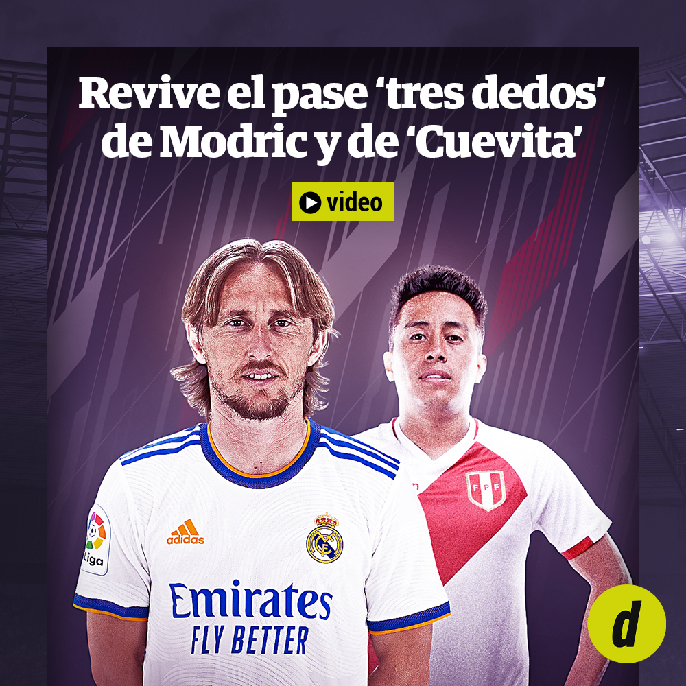 Revive el pase tres dedos de Modric y de Cuevita revive el pase tres dedos de Modric y de Cuevita