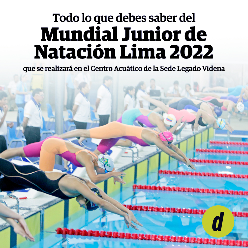 Todo lo que debes saber del mundial Junior de natación Lima 2022n