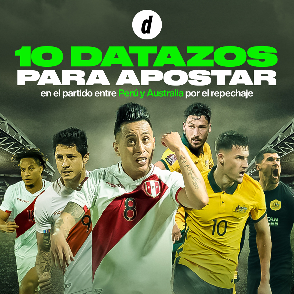 10 datazos para apostar en el partido entre Perú y Australia