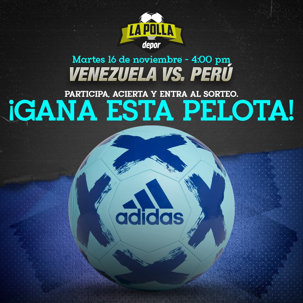 Eliminatorias Qatar 2022 | Perú vs Venezuela: juega la polla Depor, acierta y gana una pelota Adidas