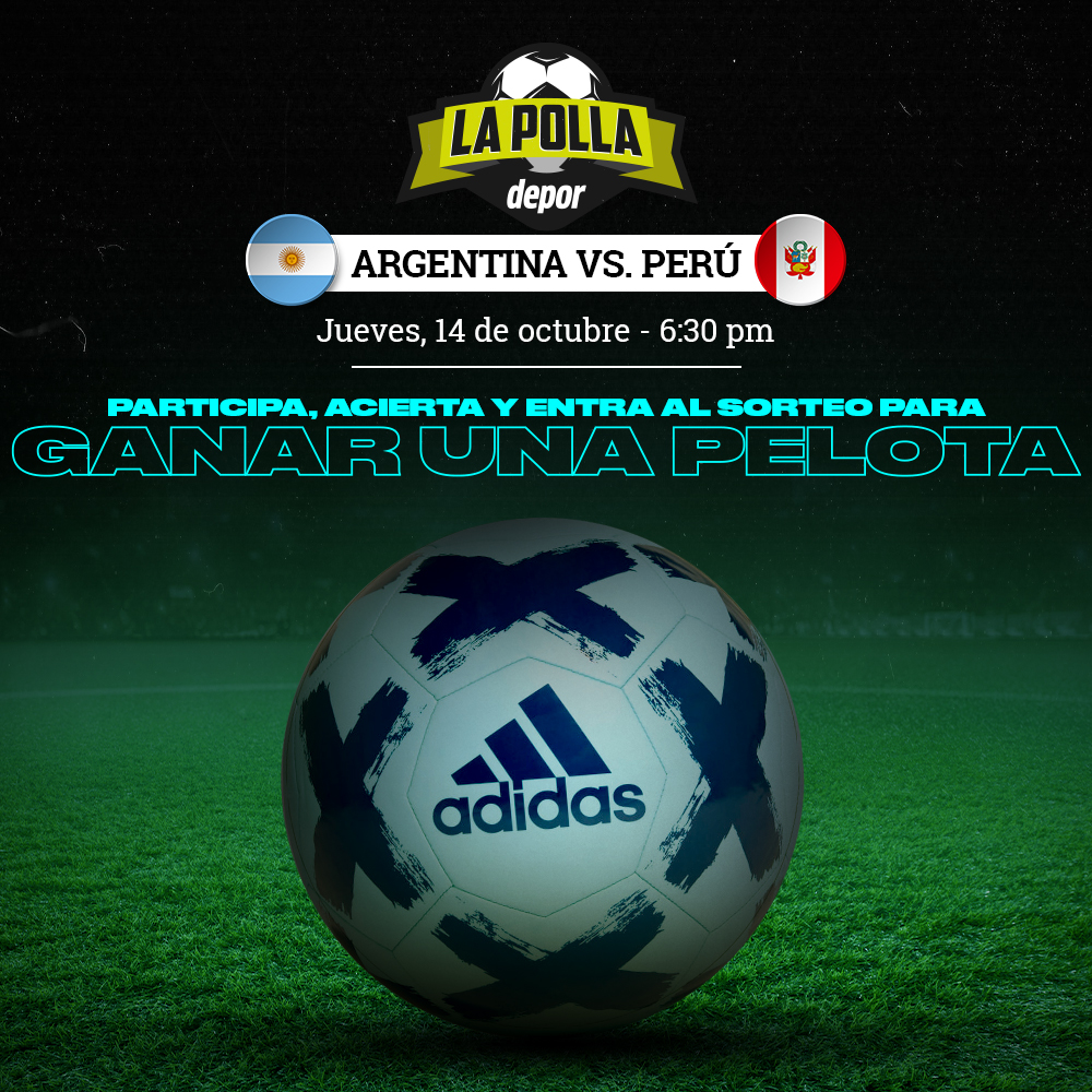 Polla Eliminatorias Qatar 2022 Argentina vs. Perú