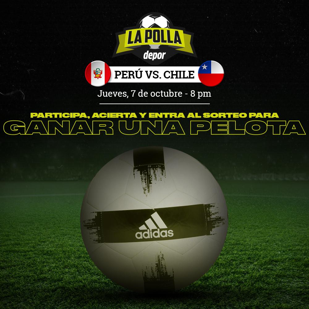 Polla Eliminatorias Qatar 2022 Perú vs. Chile
