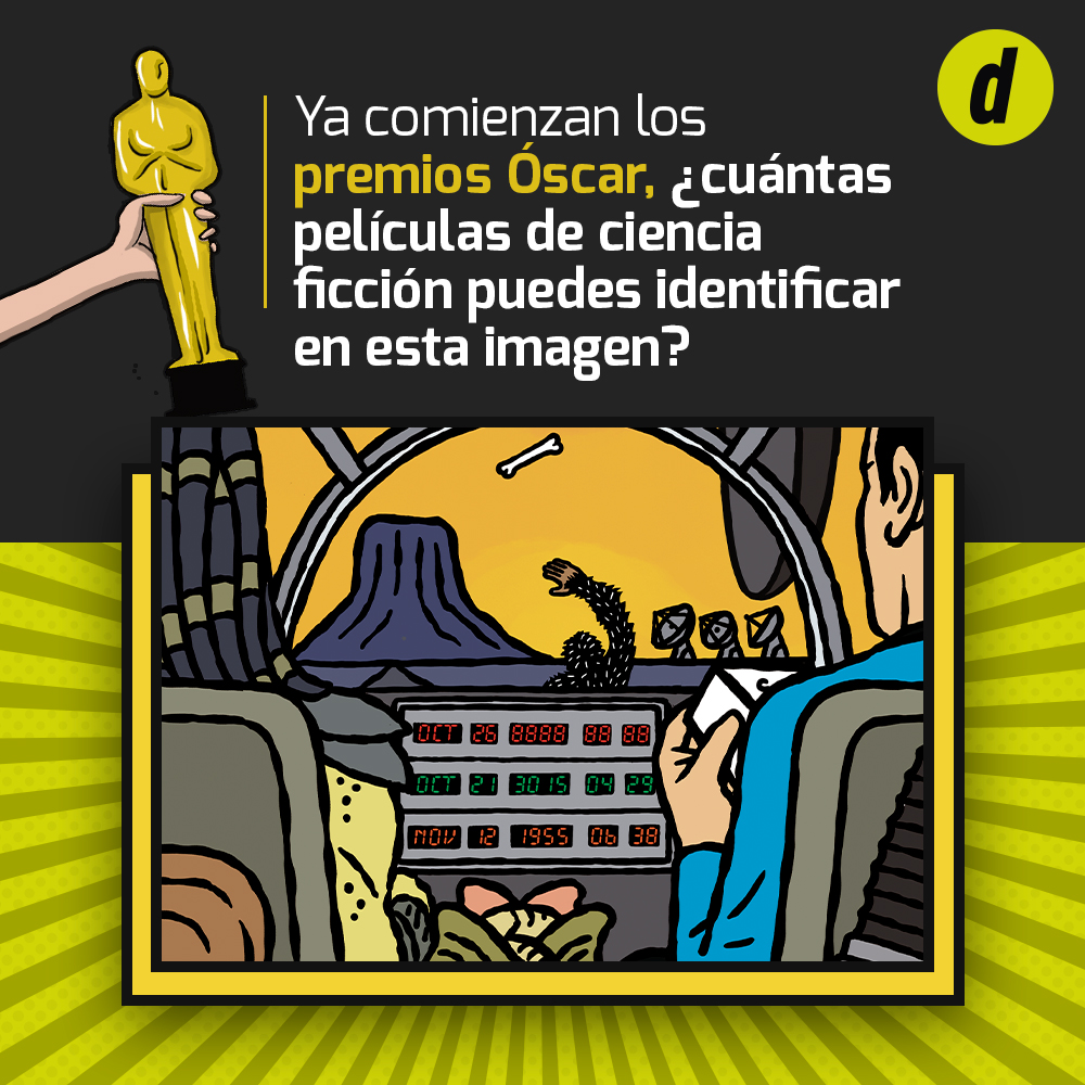 Premios Óscar 2021 | Cuántas películas de ciencia ficción reconoces en esta imagen | La Academia
