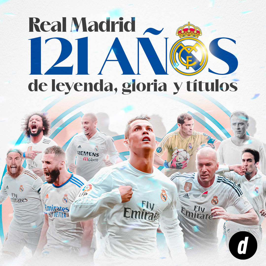 Real Madrid 121 años de historia