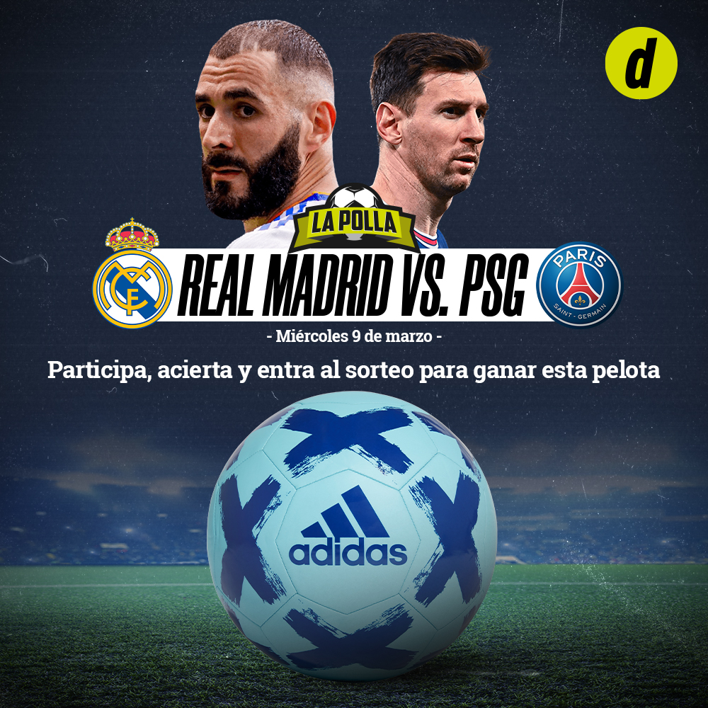 Polla PSG vs Real Madrid
