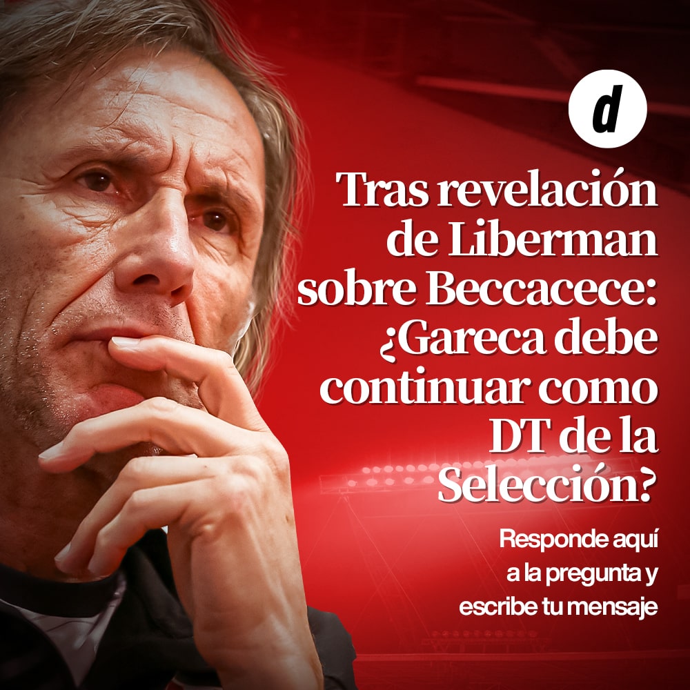 ¿Crees que Ricardo Gareca debe seguir dirigiendo a la selección de fútbol de Perú?