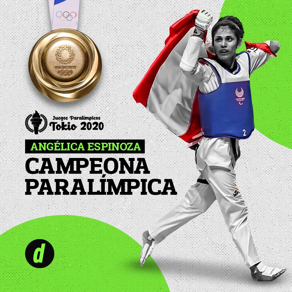 Tokio 2020: conoce a Angélica Espinoza, la peruana campeona en Taekwondo Paralímpico