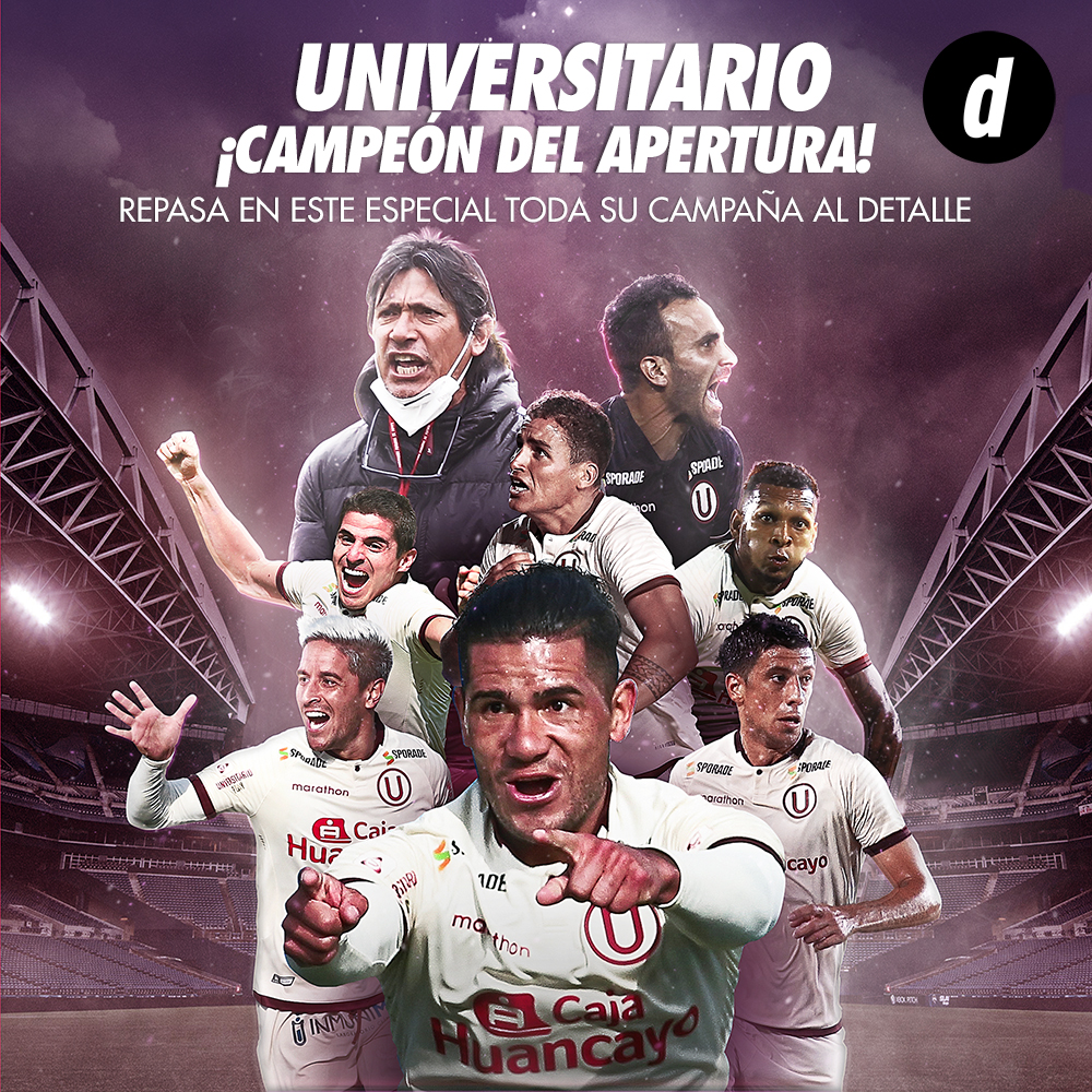 Universitario ¡Campeón del Apertura!